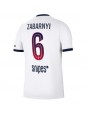 Paris Saint-Germain Ilya Zabarnyi #6 Replika Borta Kläder 2026-27 Kortärmad Paris Saint-Germain Ilya Zabarnyi #6 Replika Borta Kläder 2026-27 Kortärmad